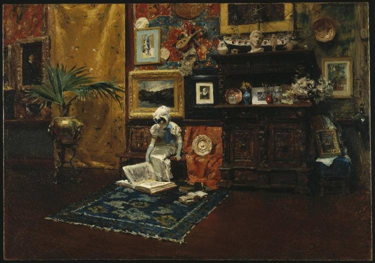 William Merrit Chase Studio Interior